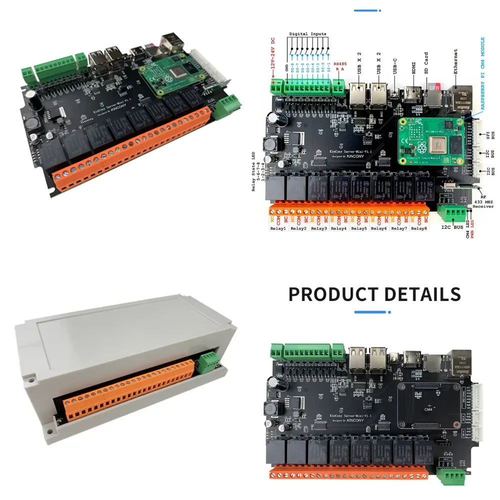 KinCony Raspberry Pi - Servido - Home Automation Raspberry Pi avaliação e preço